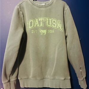 GOAT USA Green Sweatshirt Boys Youth Medium
